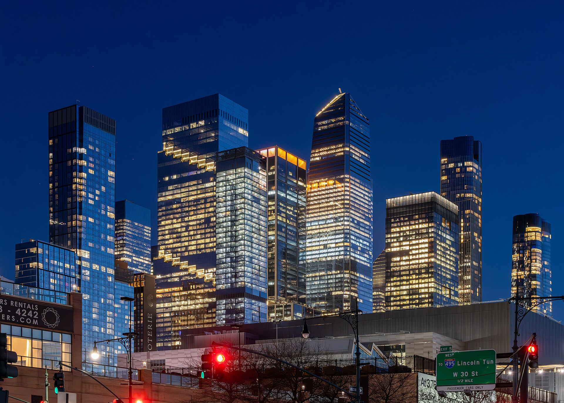 纽约城市夜景