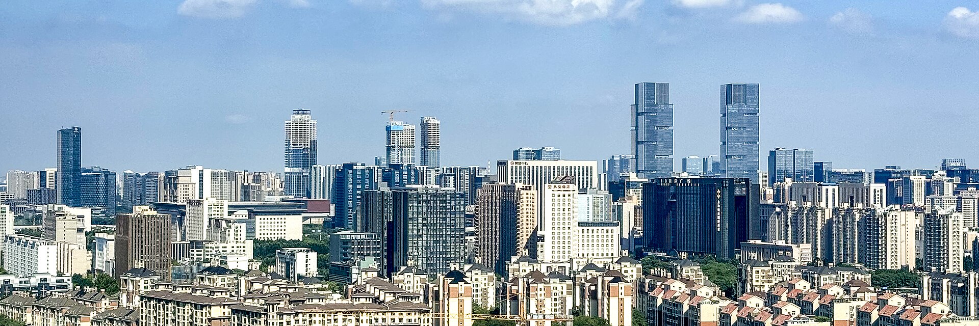 郑州郑东新区城市实景